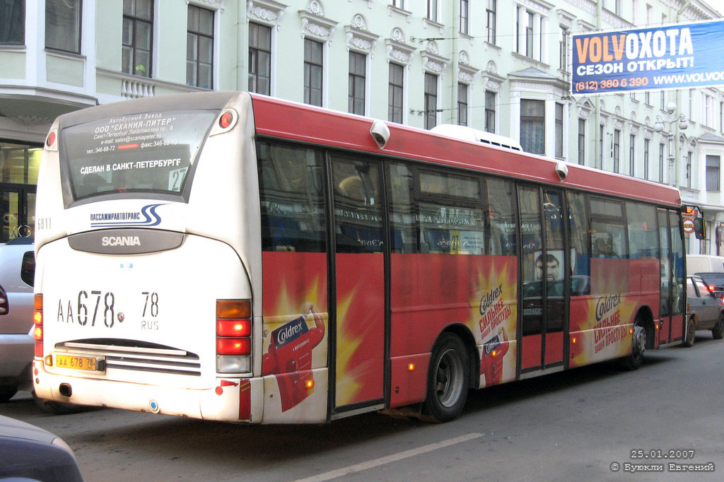 Санкт-Петербург, Scania OmniLink I (Скания-Питер) № 6811