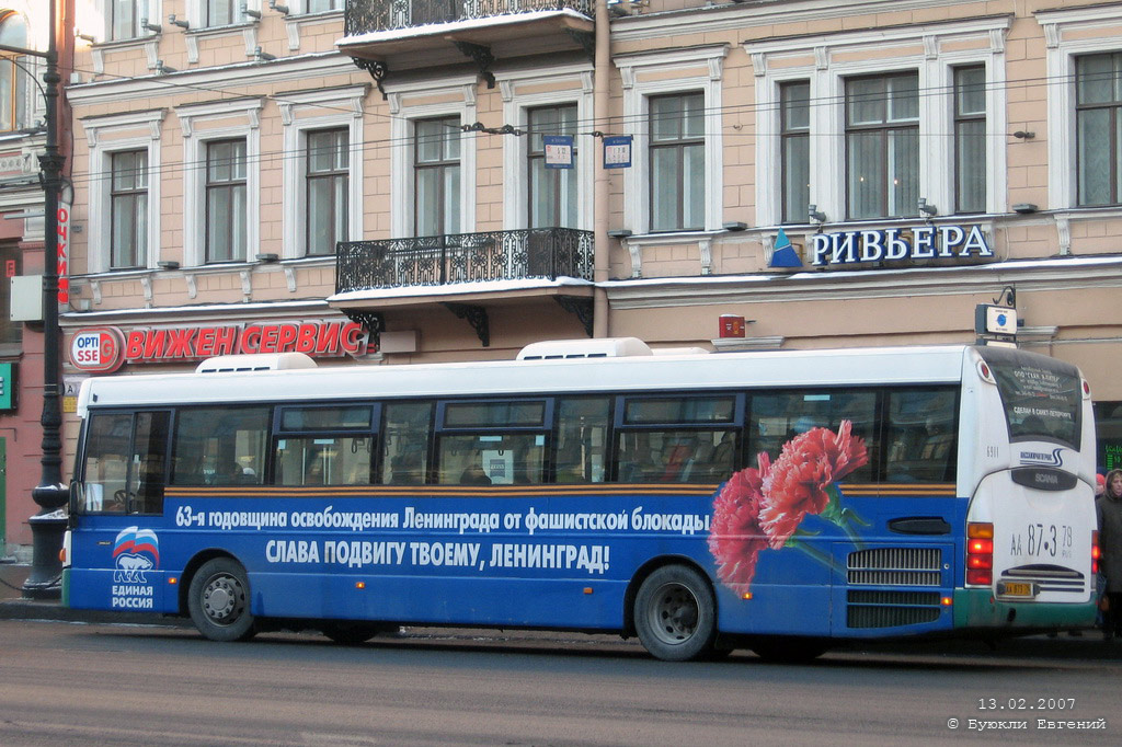 Санкт-Петербург, Scania OmniLink I (Скания-Питер) № 6901