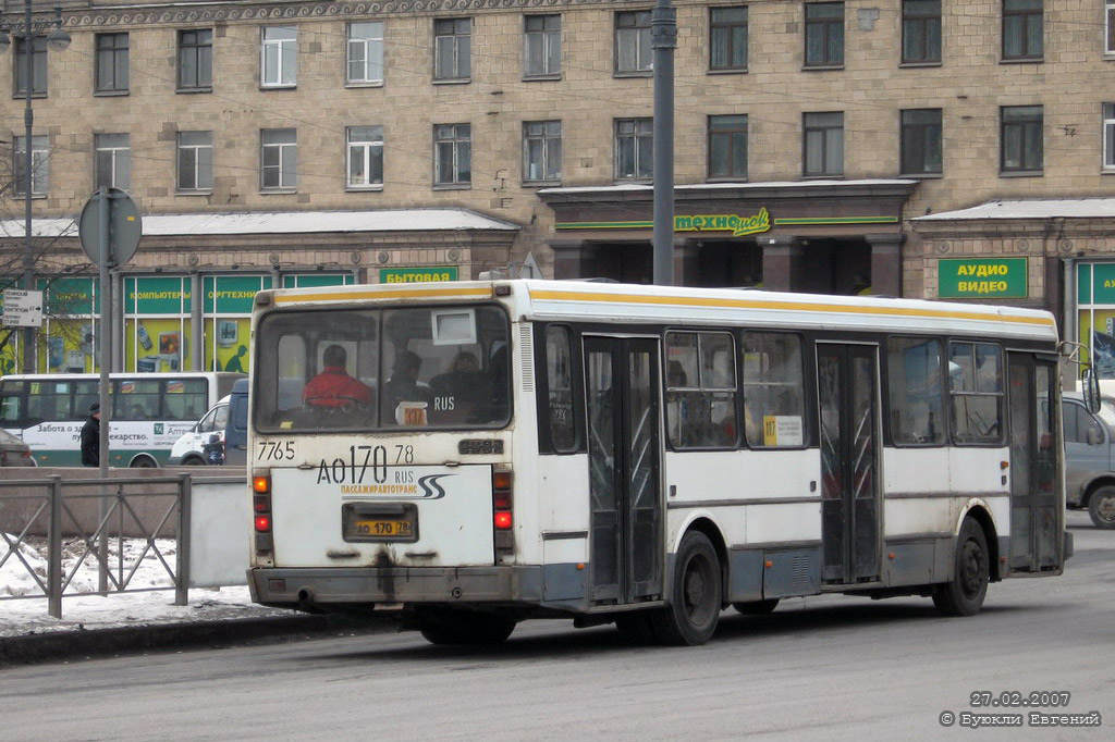 Санкт-Петербург, ЛиАЗ-5256.00 № 7765