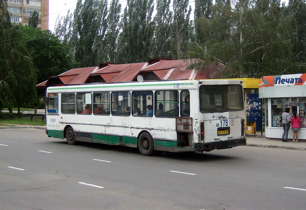 Самарская область, ЛиАЗ-5256.25 № АВ 178 63