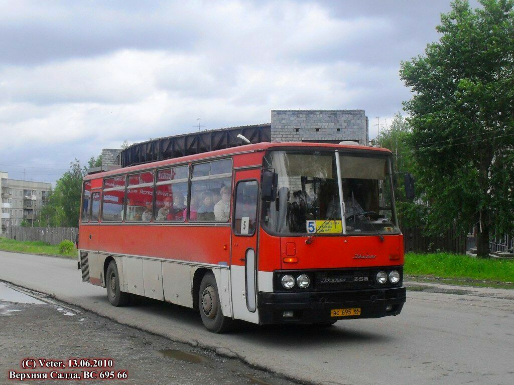 Свердловская область, Ikarus 256.74 № ВС 695 66