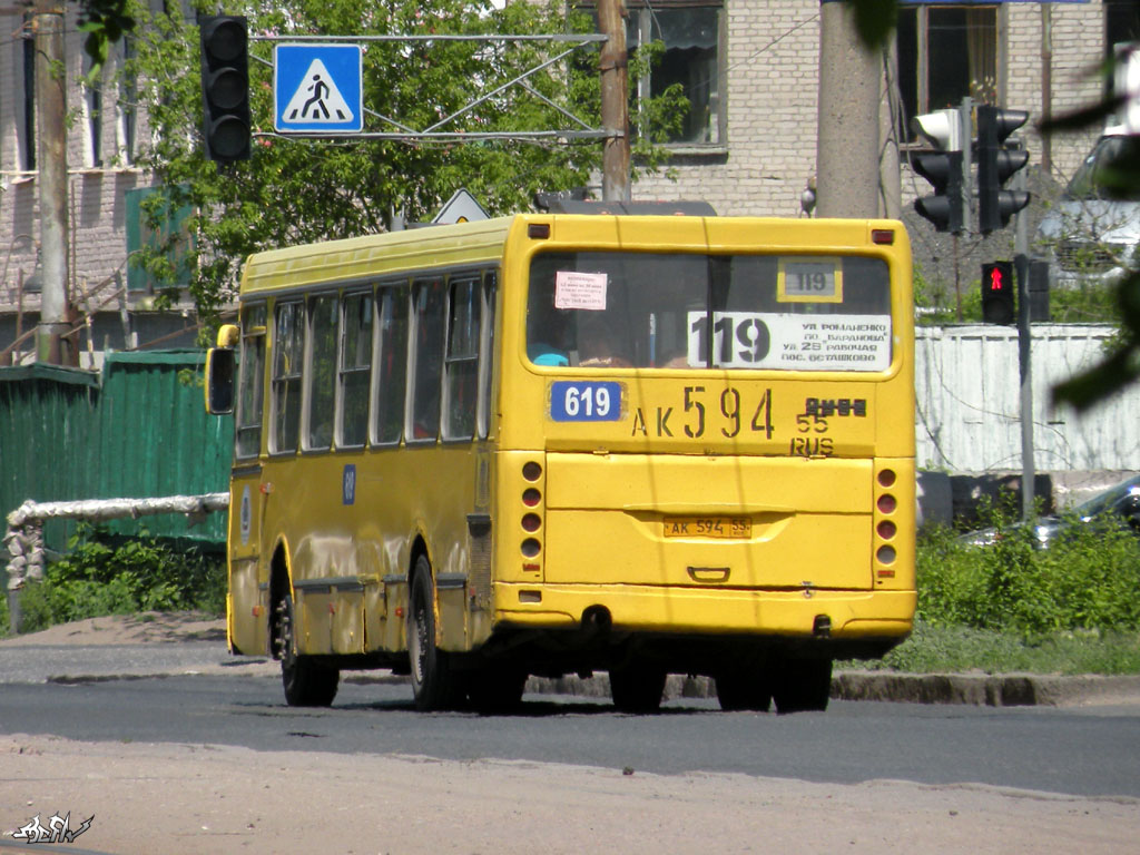 Omsk region, LiAZ-5256.25 č. 619