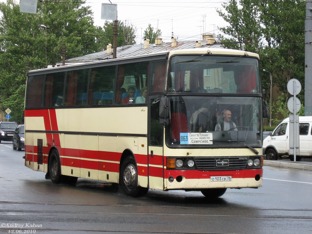 Санкт-Петербург, Van Hool T815 Acron № О 103 СВ 78