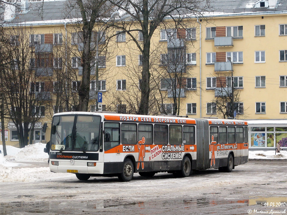 Псковская область, Mercedes-Benz O345G № 658