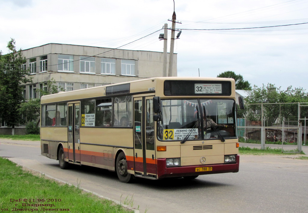 Владимирская область, Mercedes-Benz O405 № ВС 788 33