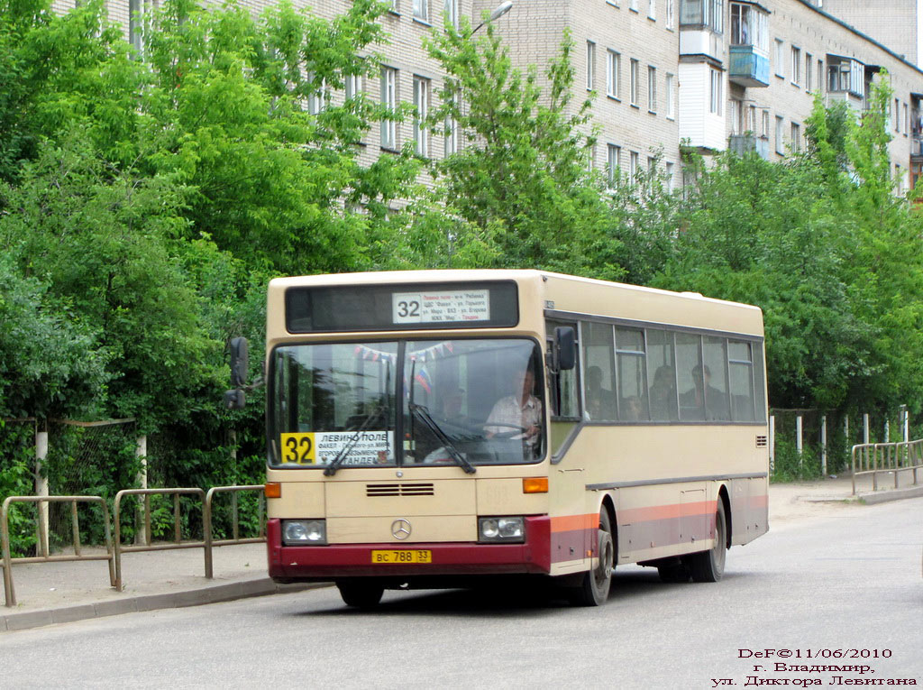 Владимирская область, Mercedes-Benz O405 № ВС 788 33