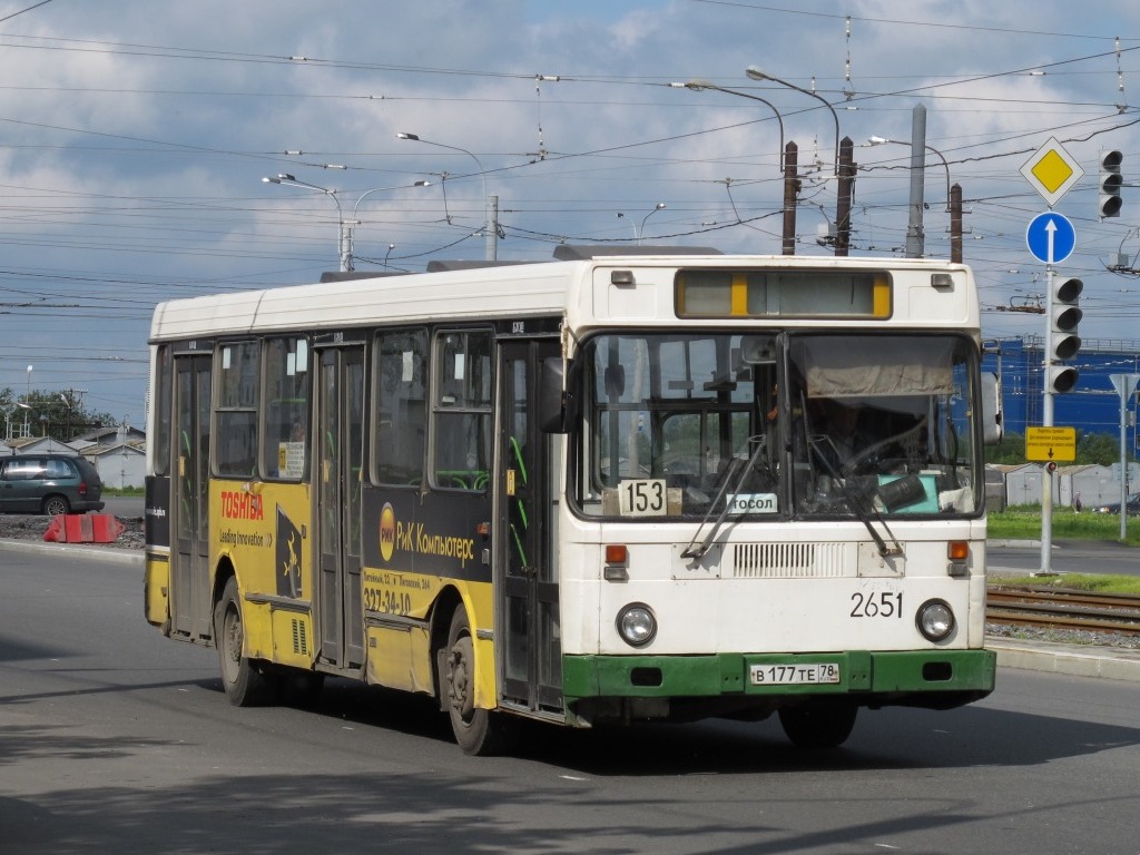 Санкт-Петербург, ЛиАЗ-5256.25 № 2651