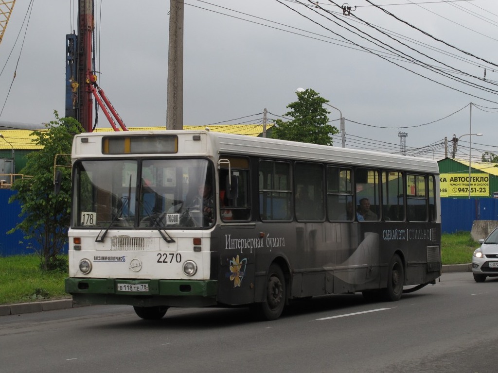 Санкт-Петербург, ЛиАЗ-5256.25 № 2270