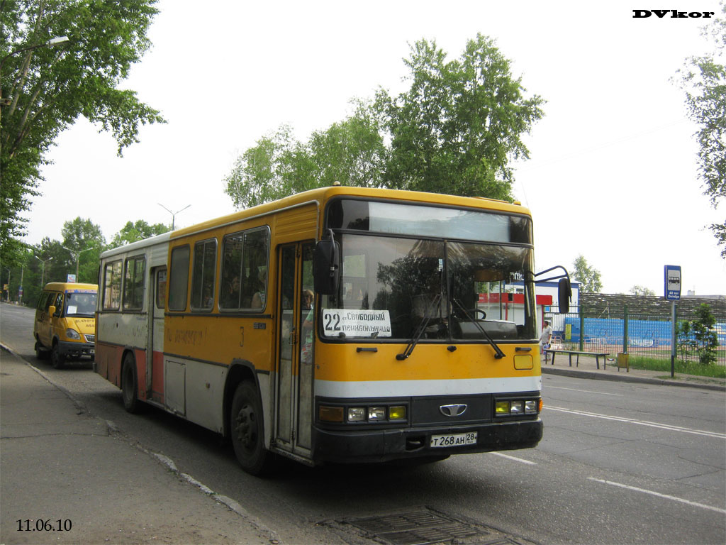 Автобус белогорск свободный. Белогорск Daewoo bs106. Автобусы Белогорск.