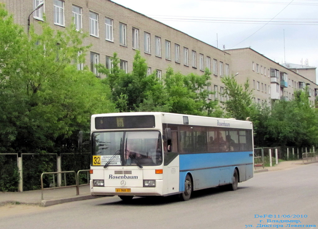 Владимирская область, Mercedes-Benz O405 № ВТ 968 33