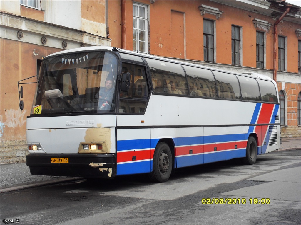 Санкт-Петербург, Neoplan N216H Jetliner № АР 738 78