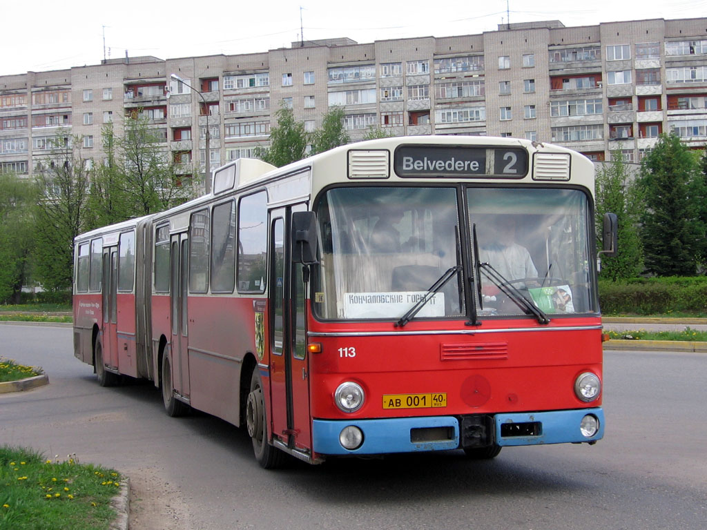 Калужская область, Mercedes-Benz O305G № АВ 001 40