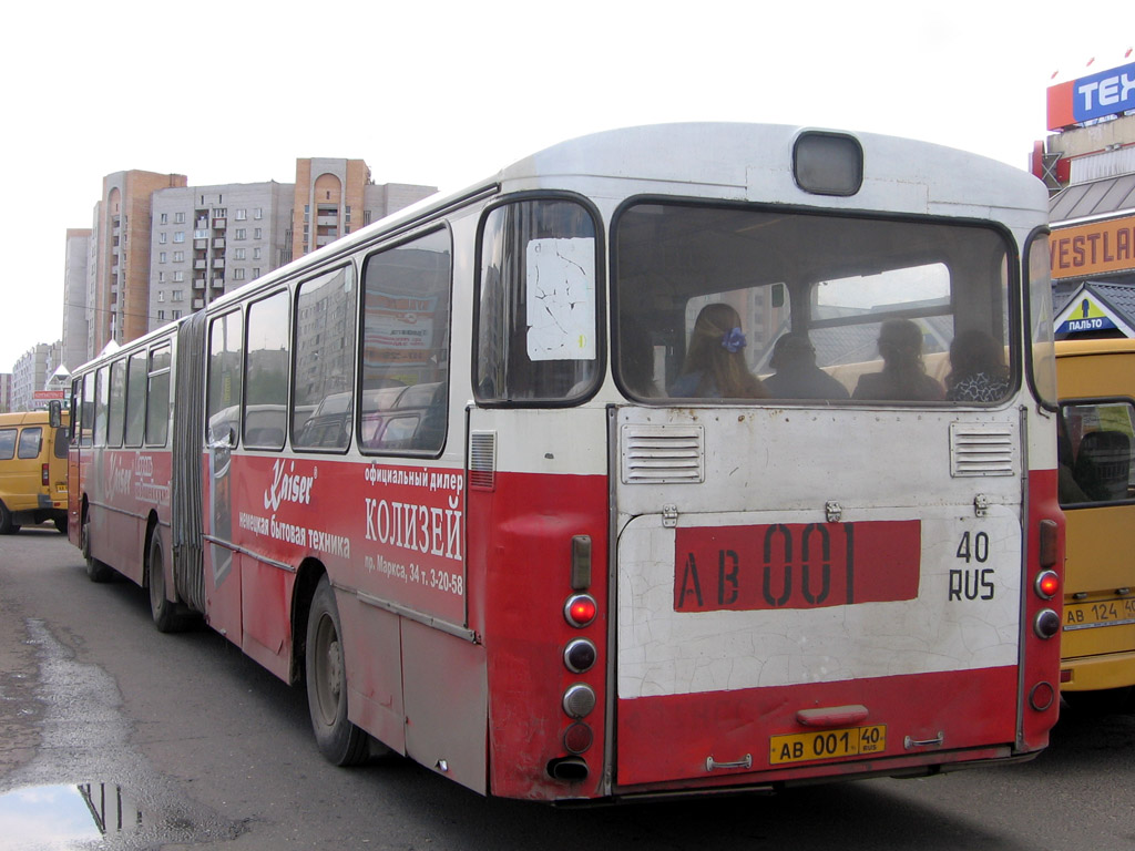 Калужская область, Mercedes-Benz O305G № АВ 001 40