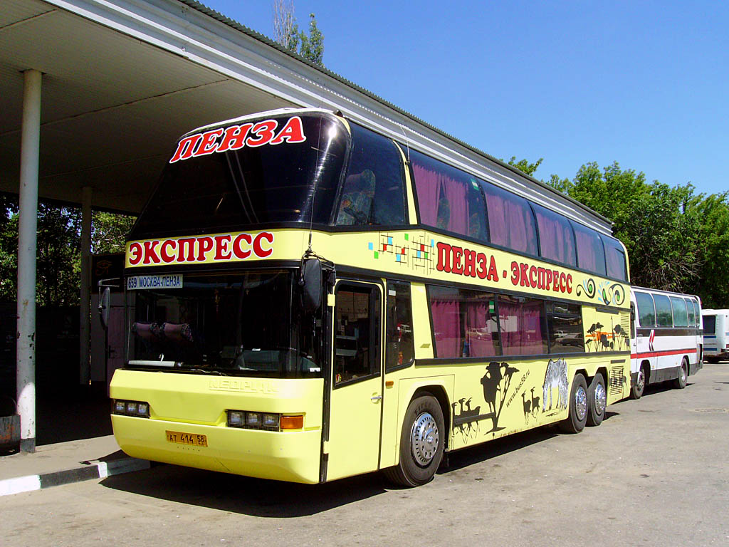 Пензенская область, Neoplan N122/3 Skyliner № АТ 414 58