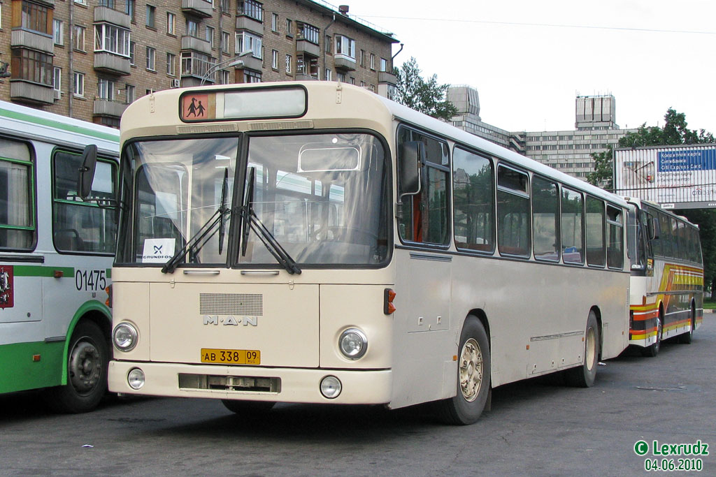 Москва, MAN 192 SL200 № АВ 338 09