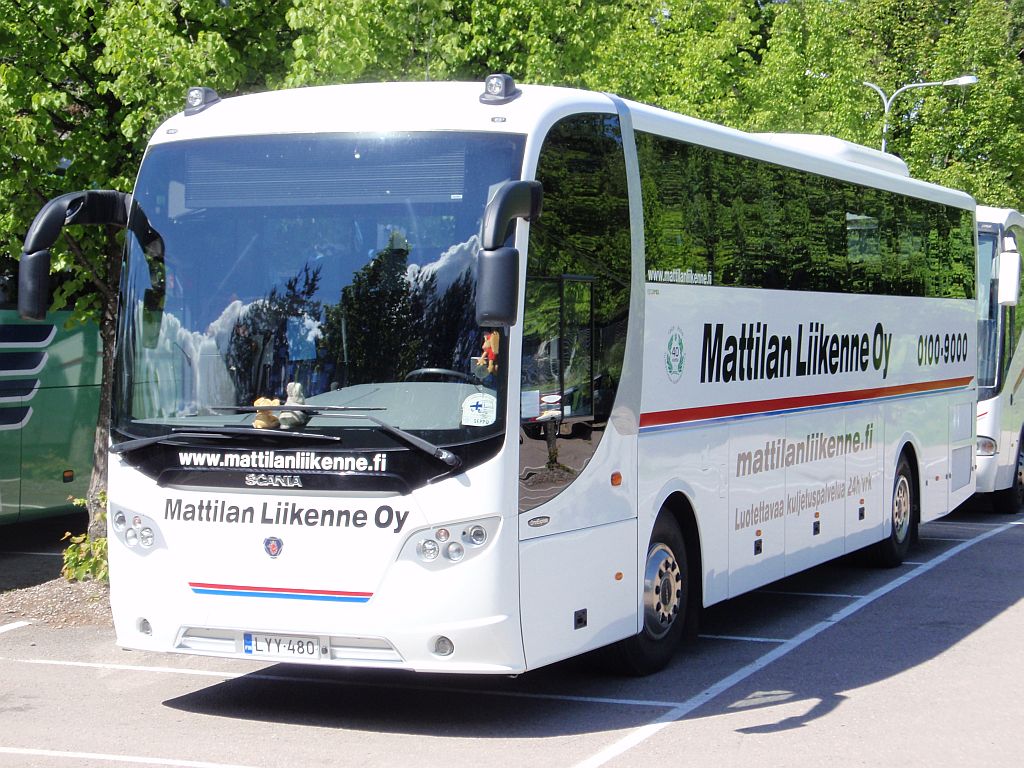 Финляндия, Scania OmniExpress 360 № LYY-480