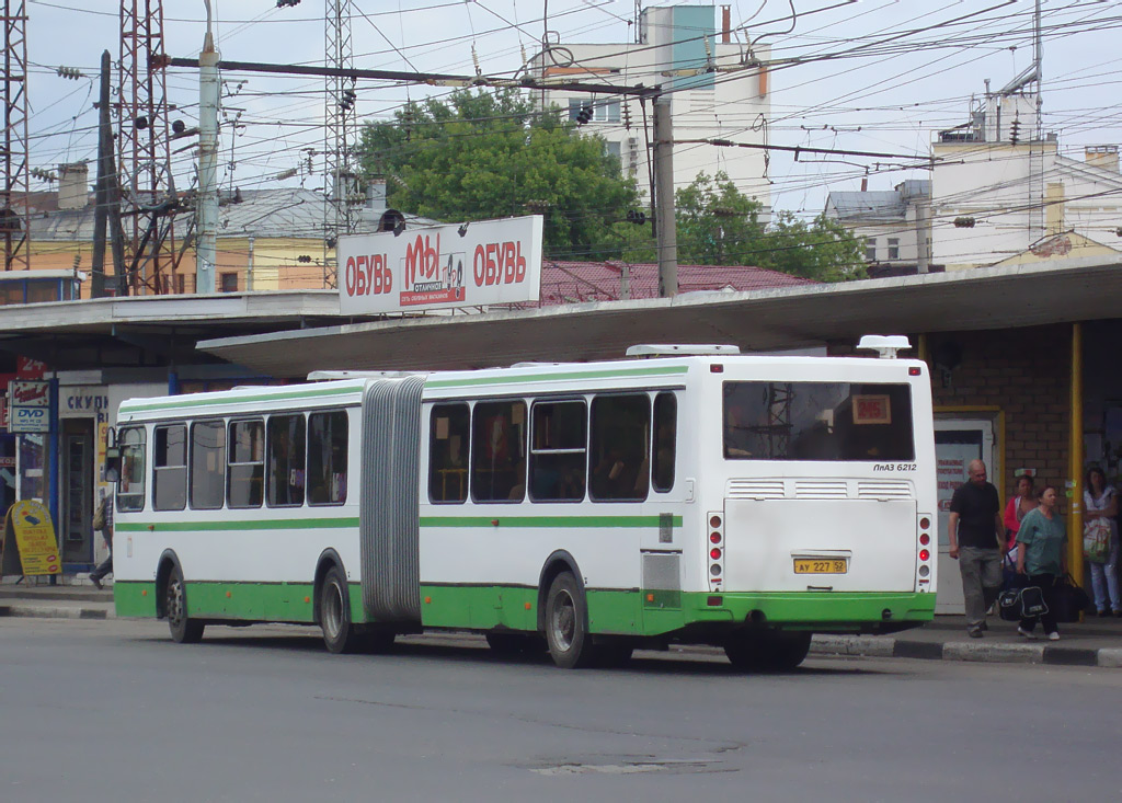 Nizhegorodskaya region, LiAZ-6212.00 Nr. АУ 227 52