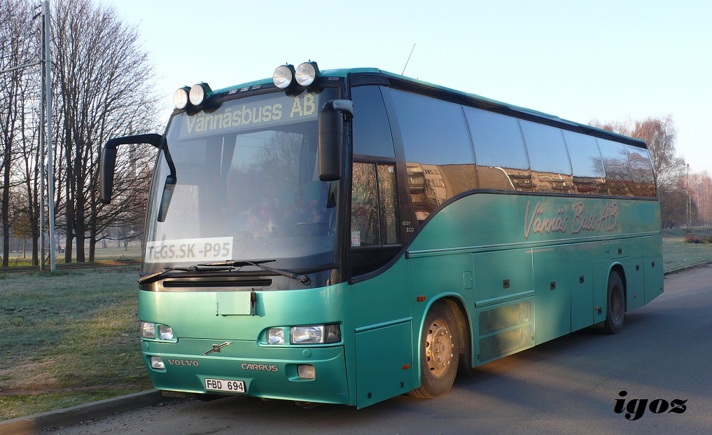 Швеция, Carrus Star 602 № FBD 694
