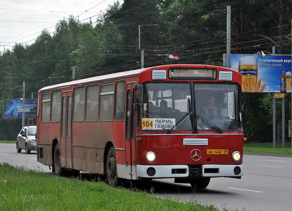 Пермский край, Mercedes-Benz O307 № АС 442 59