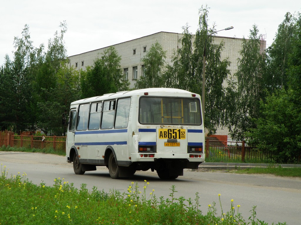 Нижегородская область, ПАЗ-32054 № АВ 651 52