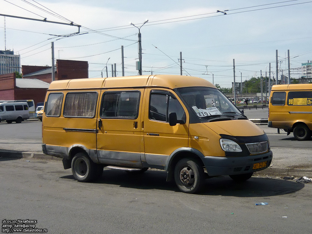 Челябинская область, ГАЗ-322132 (XTH, X96) № АТ 343 74