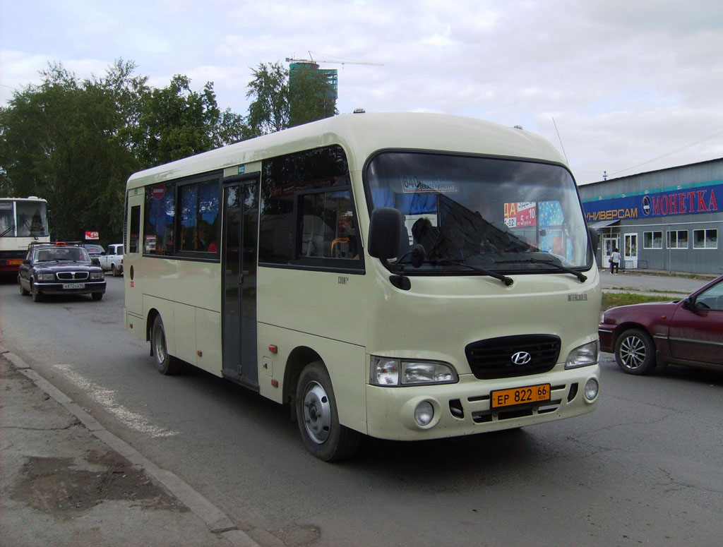 Свердловская область, Hyundai County LWB (ТагАЗ) № ЕР 822 66