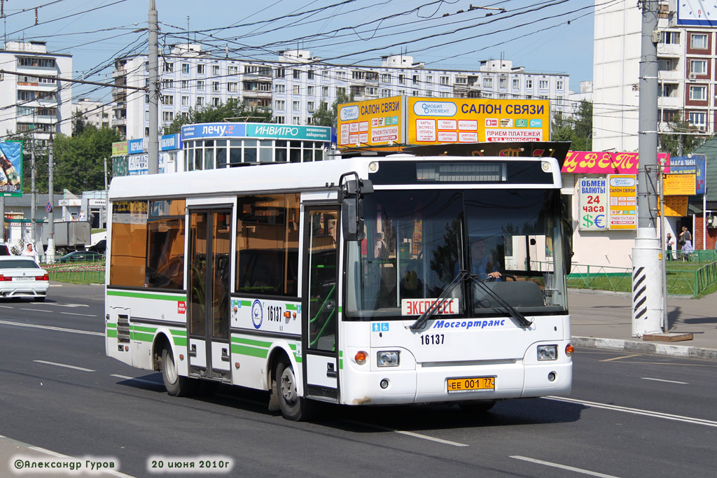 Москва, ПАЗ-3237-03 № 16137