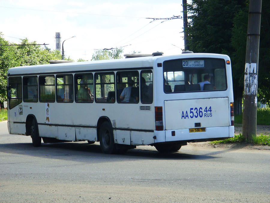 Костромская область, Mercedes-Benz O345 № 75