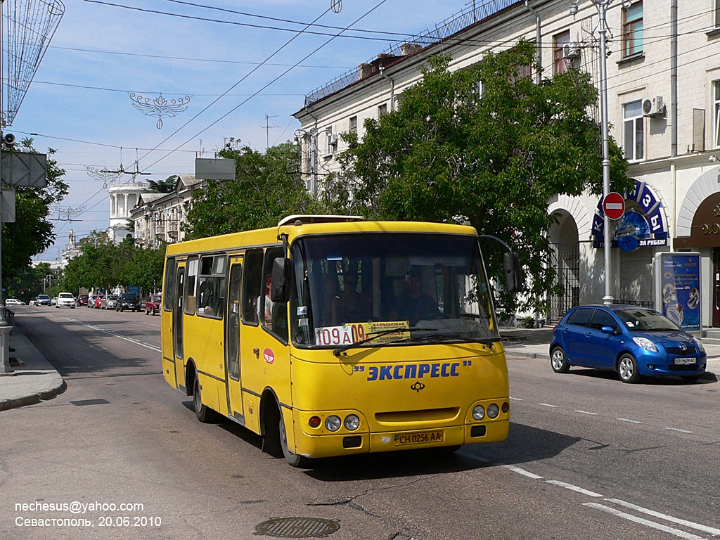 Севастополь, Богдан А09201 (ЛуАЗ) № CH 0256 AA