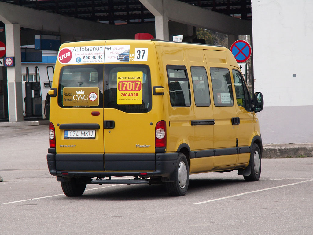 Эстония, Renault Master T35 № 074 MKU