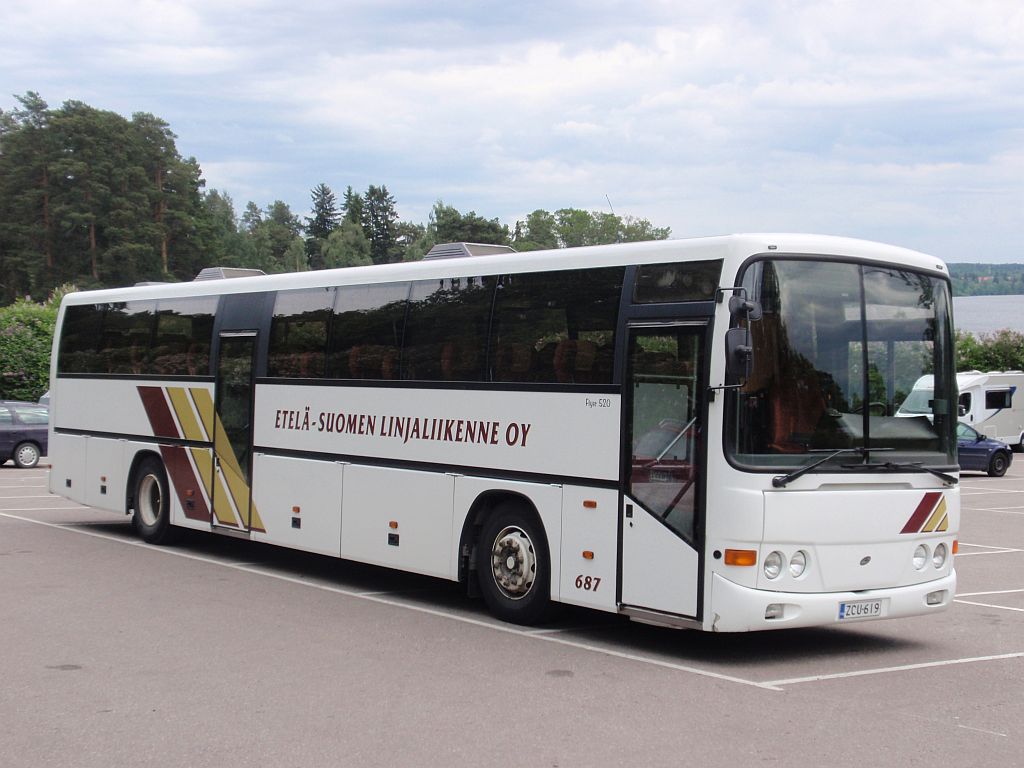 Finlandia, Lahti 520 Flyer Nr 687