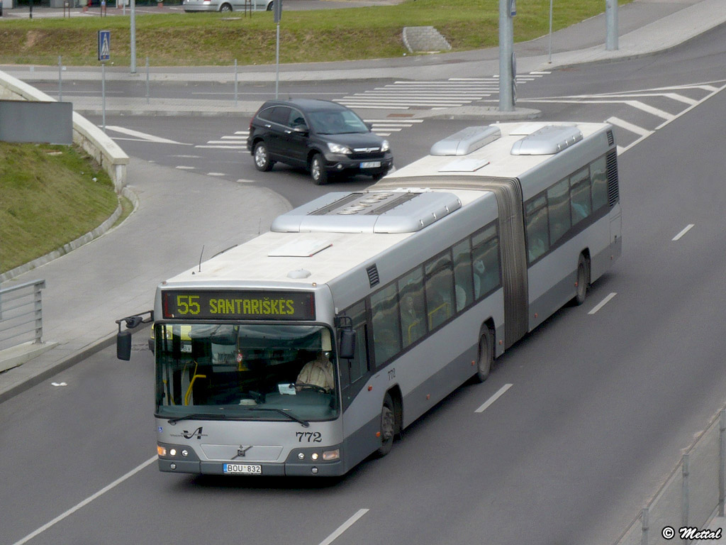 Литва, Volvo 7700A № 772