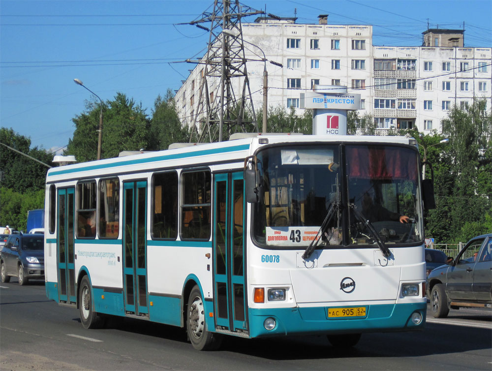 Нижегородская область, ЛиАЗ-5293.00 № 60078