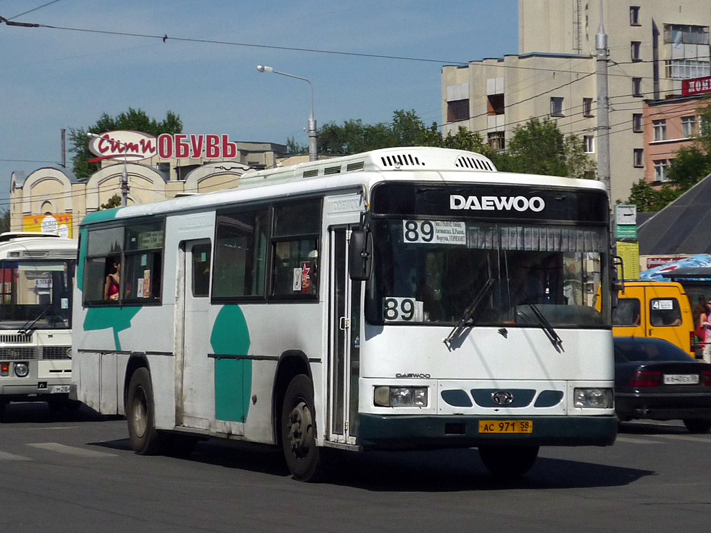 Пензенская область, Daewoo BS106 Royal City (Busan) № АС 971 58