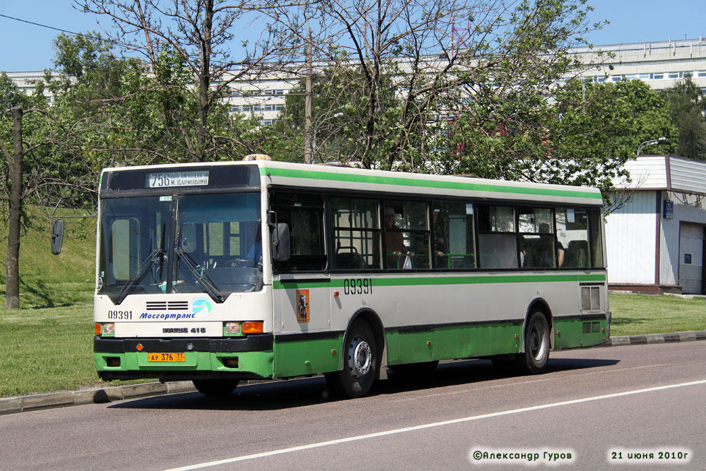 Москва, Ikarus 415.33 № 09391