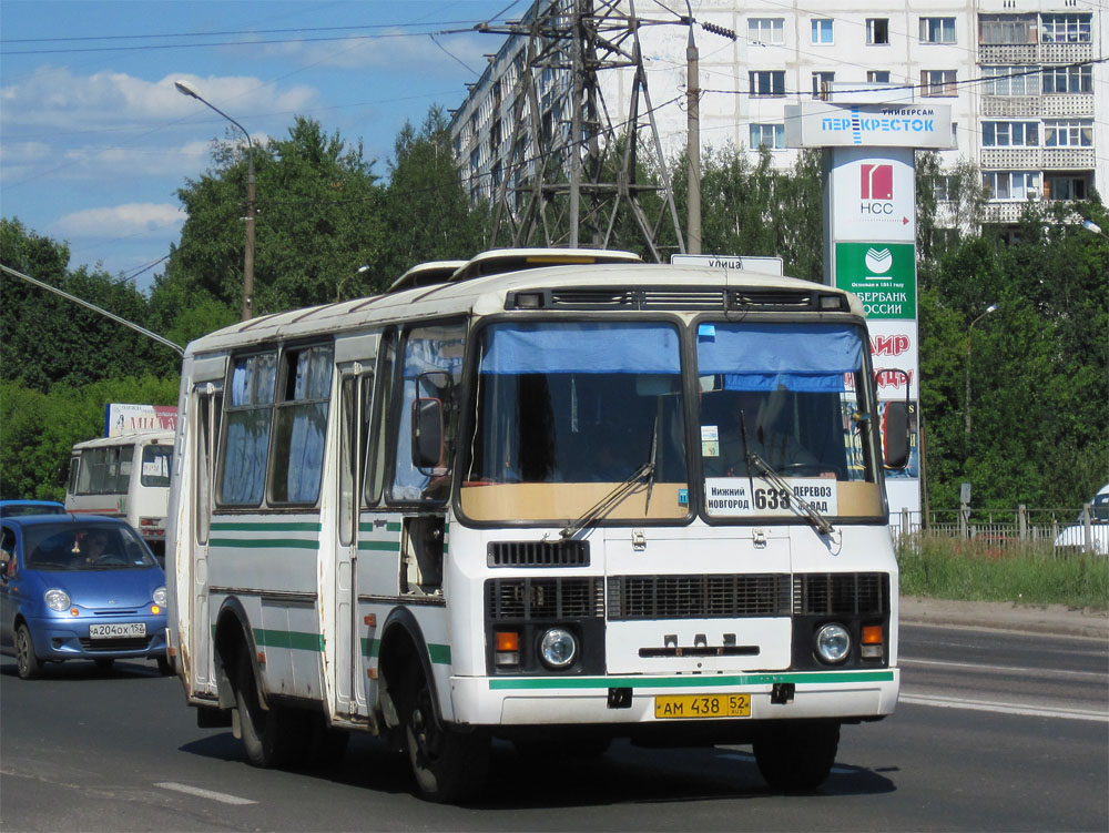 Нижегородская область, ПАЗ-32054 № АМ 438 52