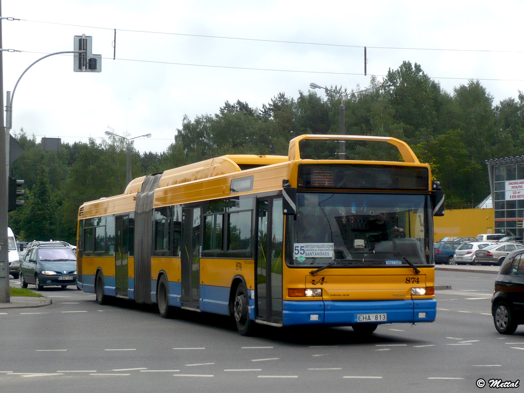 Lithuania, Heuliez GX417 GNV # 874