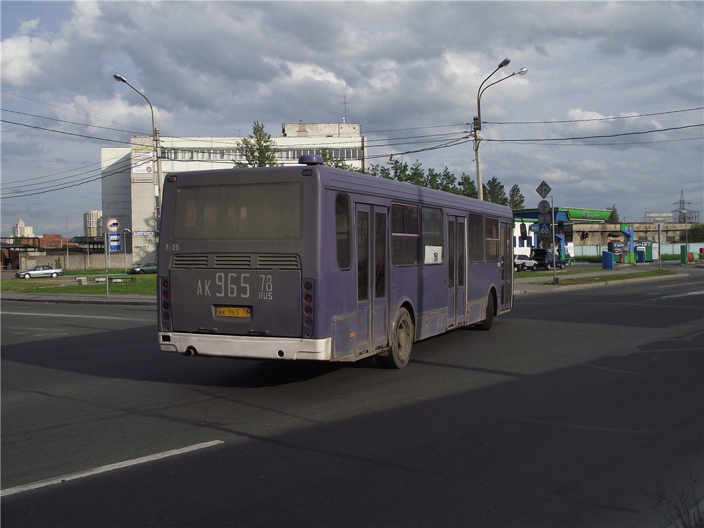 Sanktpēterburga, LiAZ-5256.25 № 3025