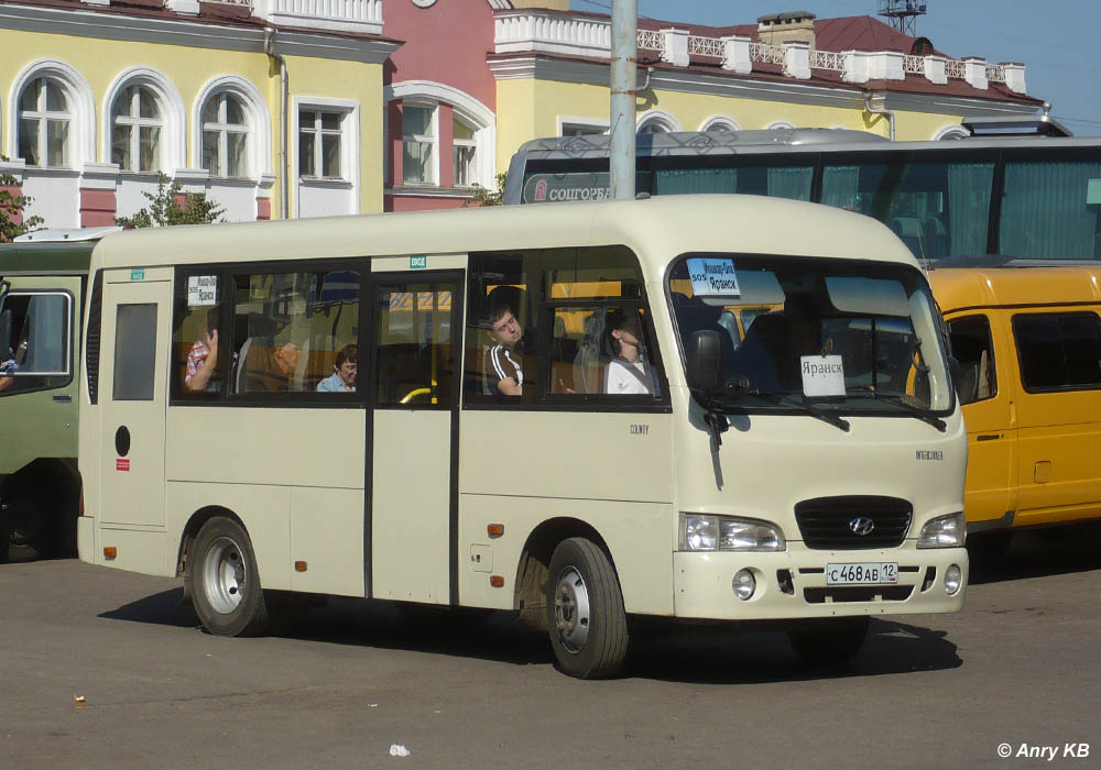 Марий Эл, Hyundai County SWB C08 (РЗГА) № С 468 АВ 12