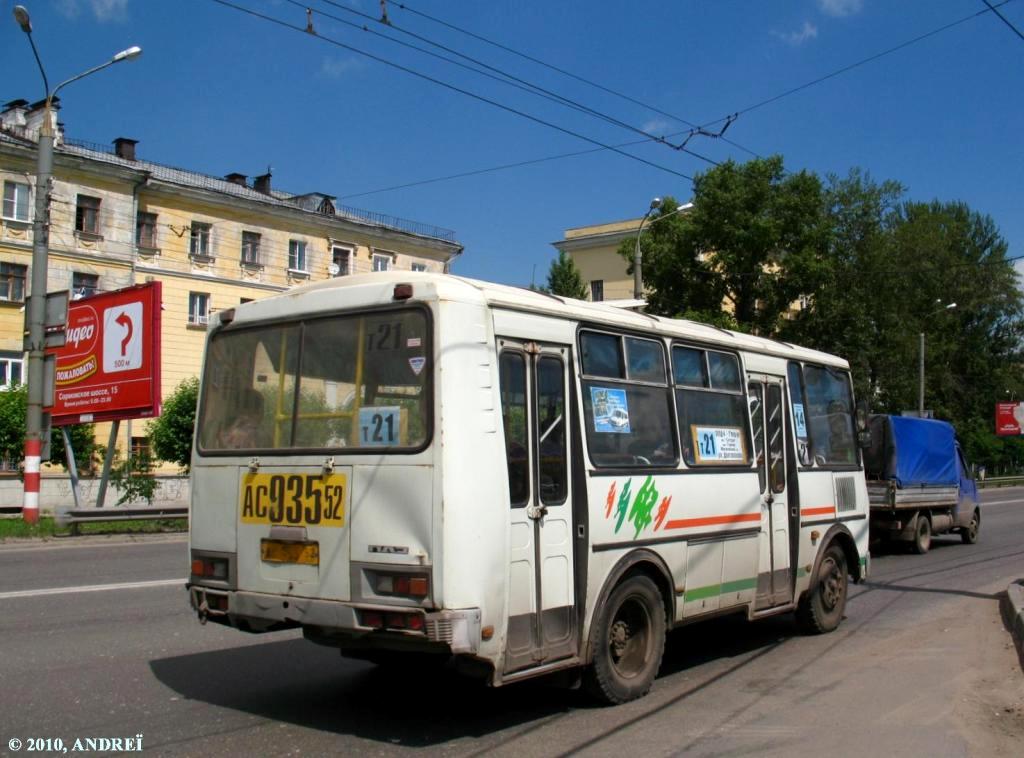 Нижегородская область, ПАЗ-32054 № АС 935 52