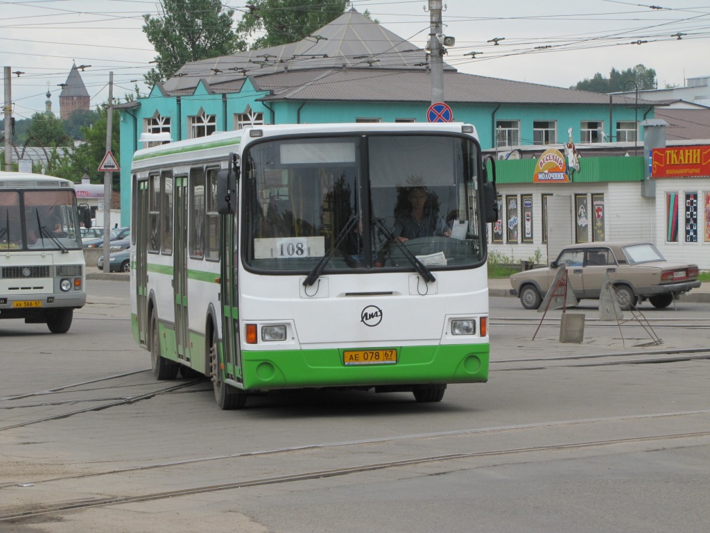 Смоленская область, ЛиАЗ-5293.00 № АЕ 078 67