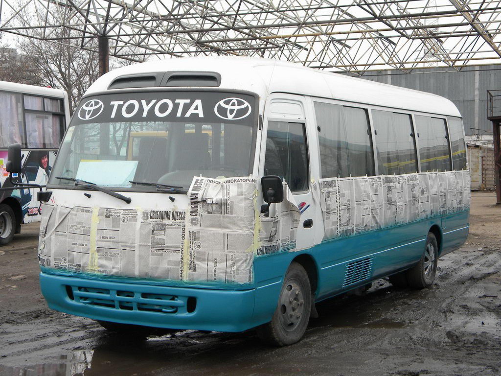 Одесская область, Toyota Coaster HZB50 № 342