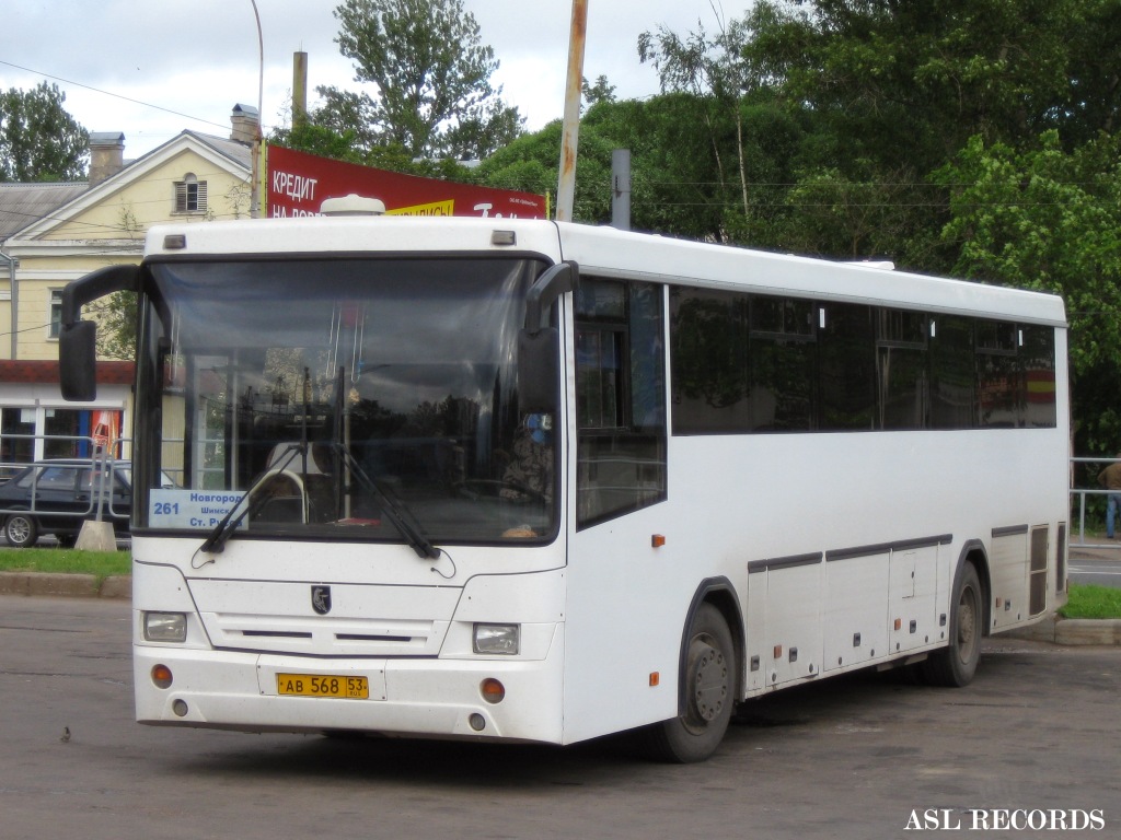 Novgorod region, NefAZ-5299-17-32 Nr. АВ 568 53