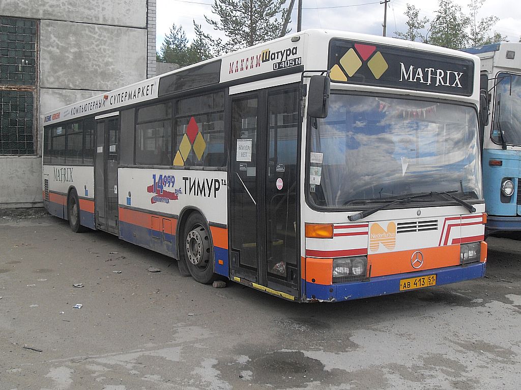 Murmansk region, Mercedes-Benz O405N Nr. АВ 413 51