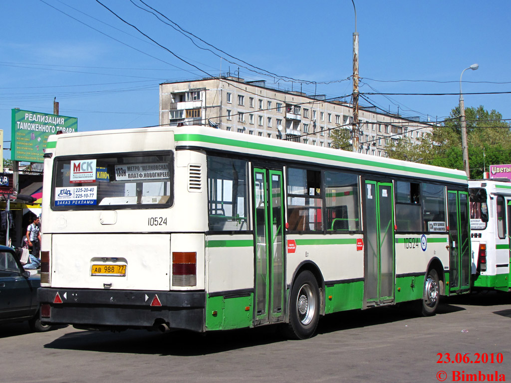 Moscow, Ikarus 415.33 # 10524