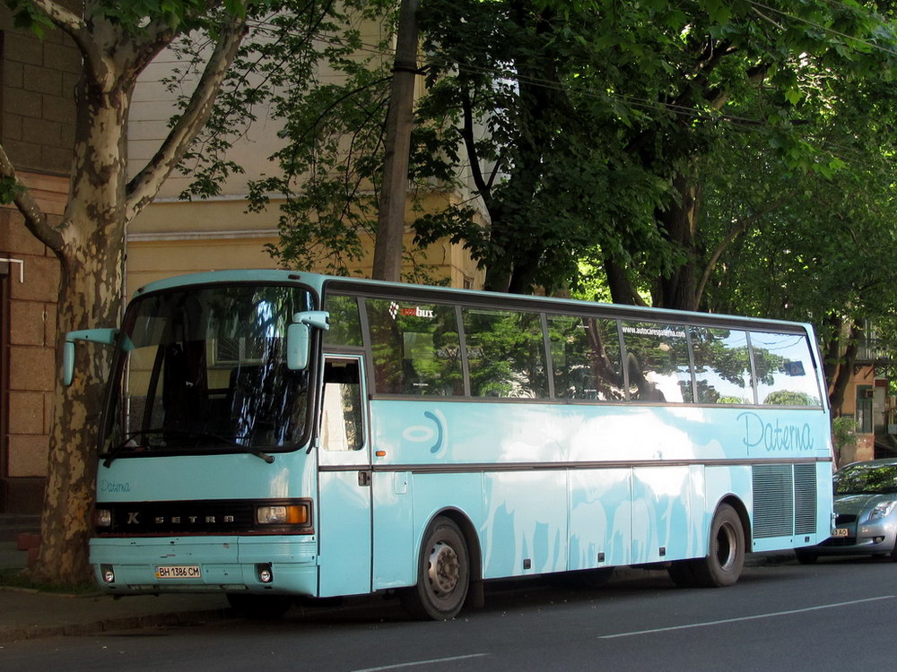 Odessa region, Setra S215HD (Spain) № BH 1386 CM