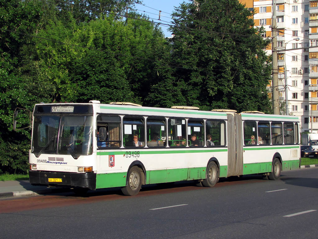 Москва, Ikarus 435.17 № 09498