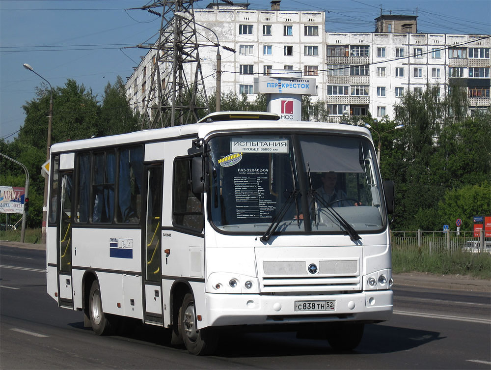 Nizhegorodskaya region, PAZ-320402-04 Nr. ПАЗ-320402-04