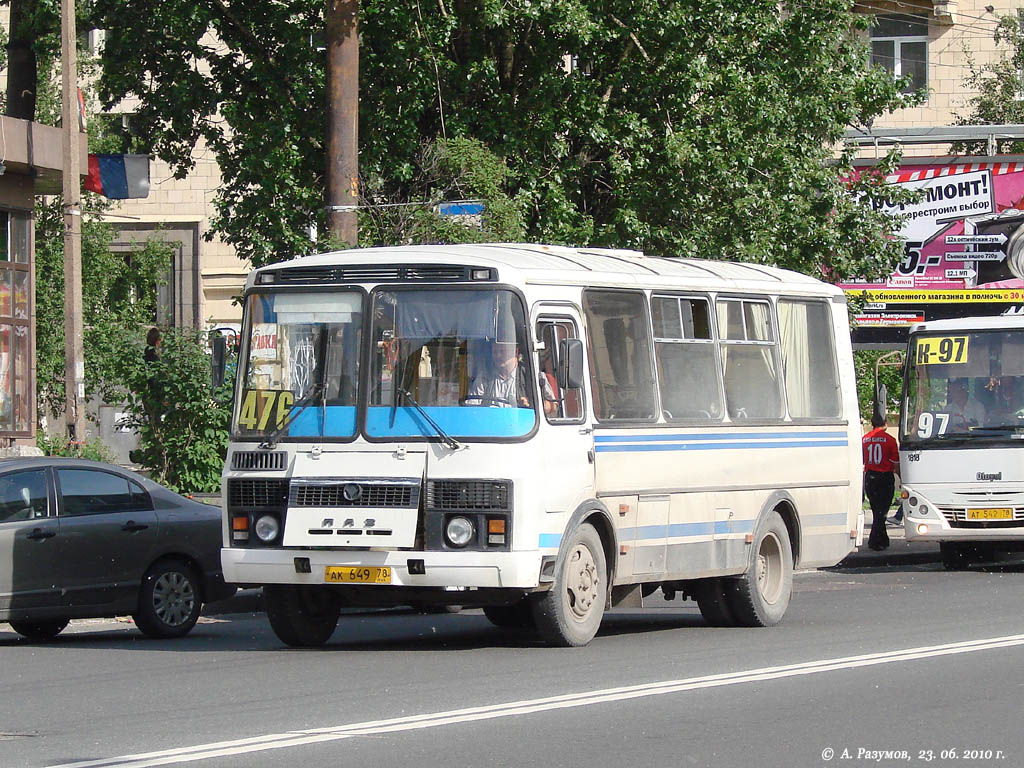 Санкт-Петербург, ПАЗ-32053 № АК 649 78