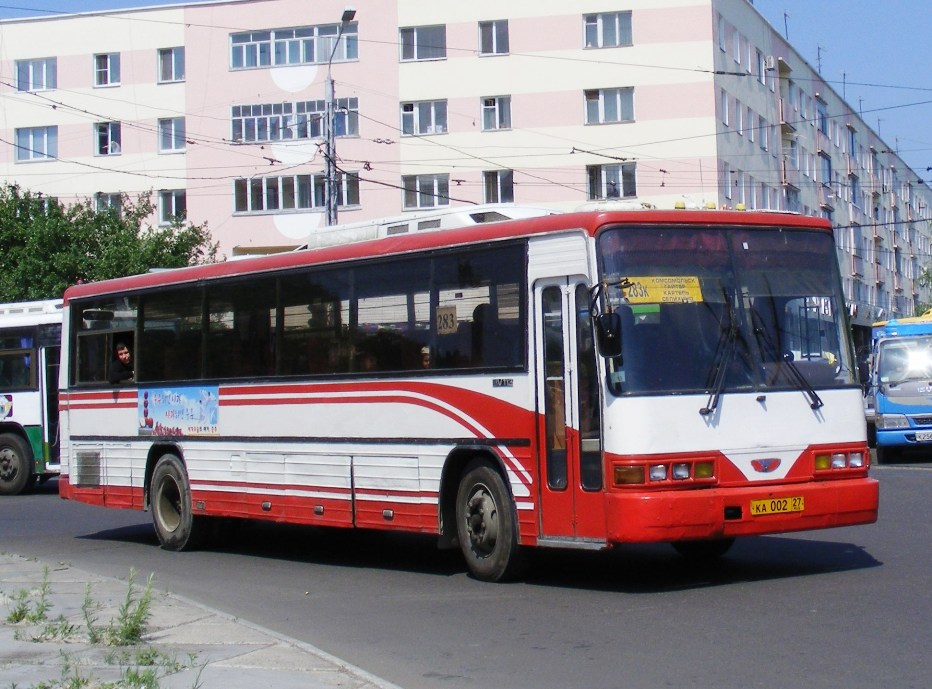 Хабаровський край, Daewoo BV113 II № КА 002 27
